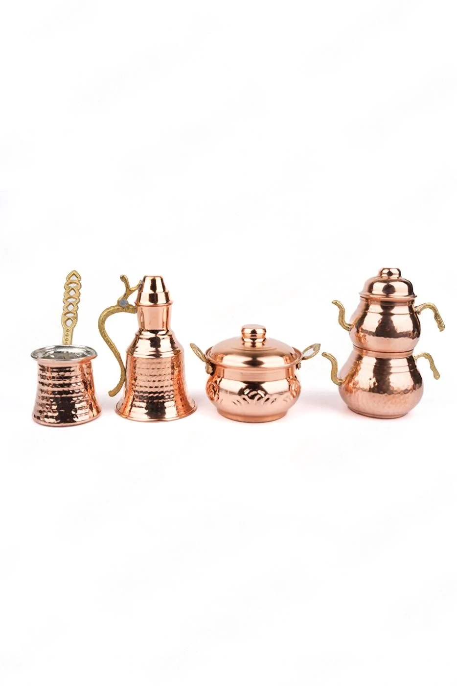 BAKIR DEKORATİF BİBLO SET N6