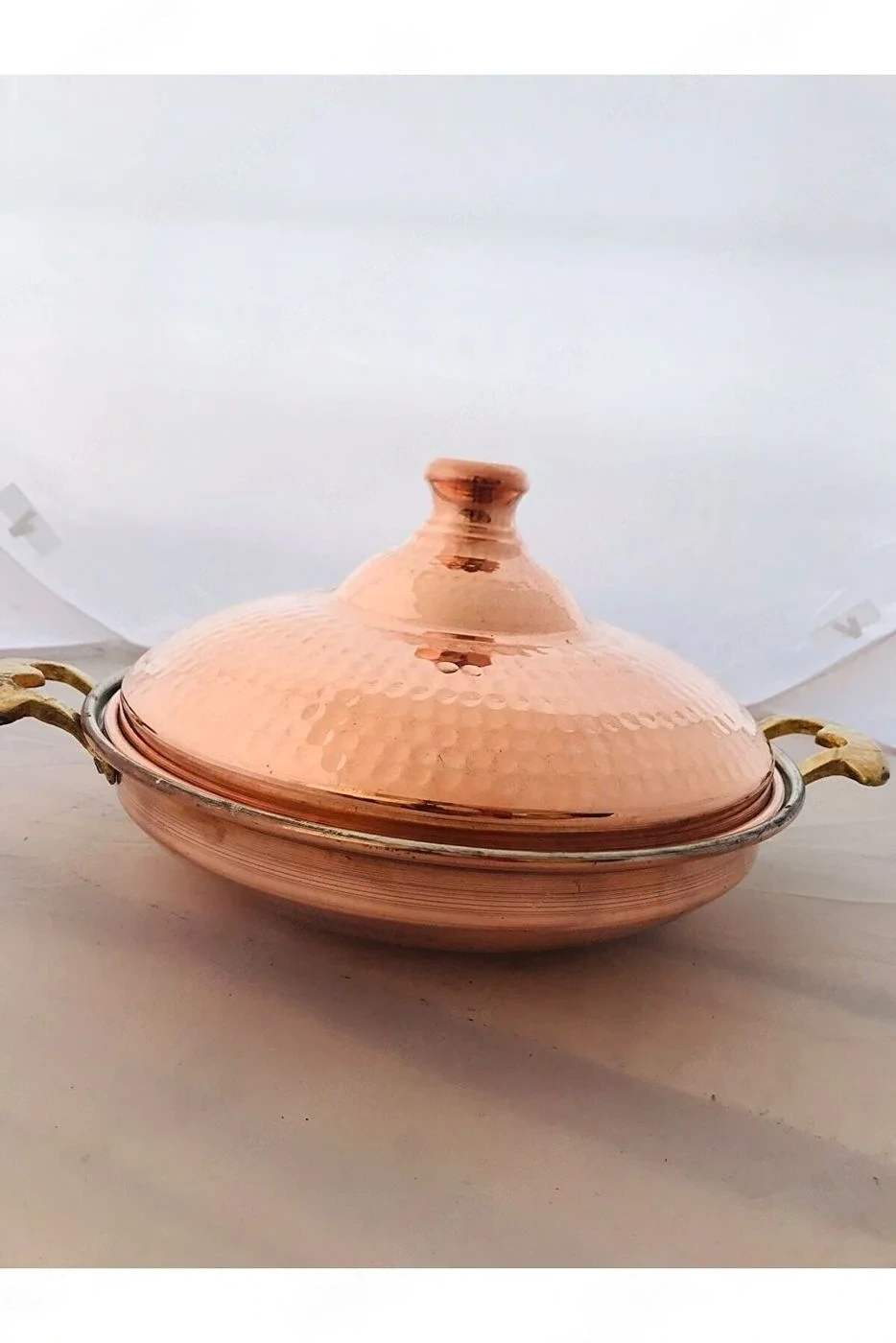 Bakır Sac Tava/kavurma Tavası 28 Cm