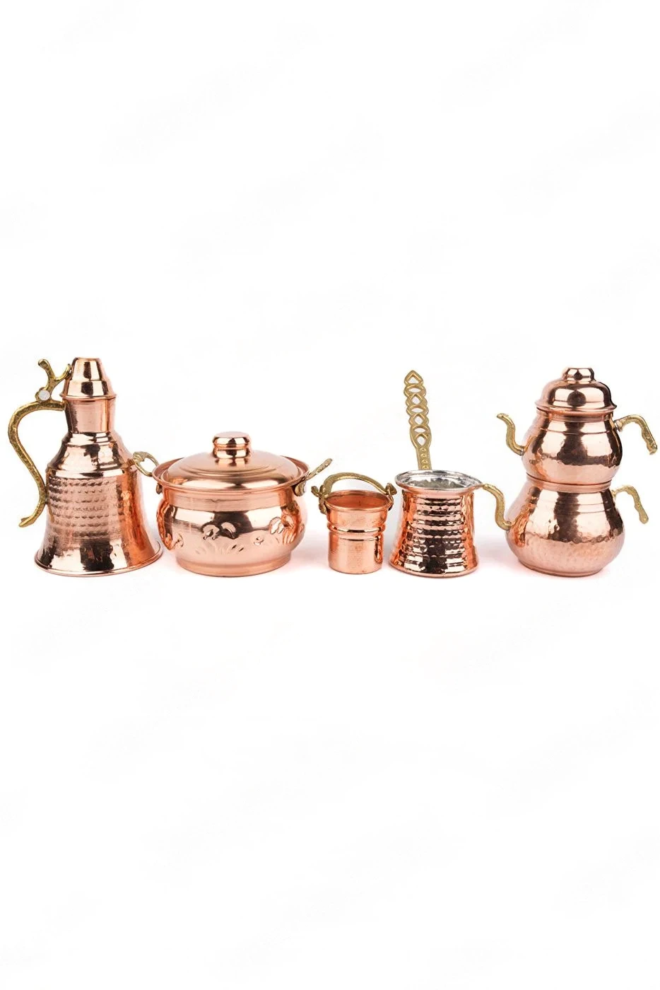 BAKIR DEKORATİF BİBLO SET N3